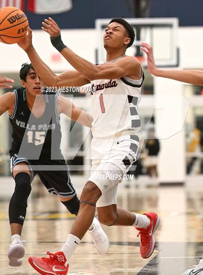 Thumbnail 2 in Villa Park vs. Etiwanda (North OC Championship) photogallery.