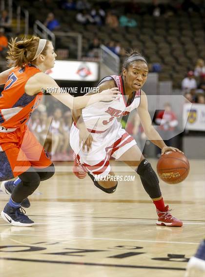Thumbnail 1 in Grayson Co. vs Holmes (KHSAA Sweet Sixteen) For editorial use only photogallery.