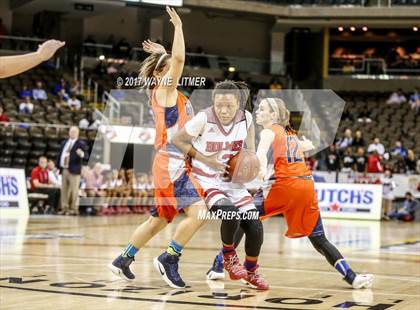 Thumbnail 3 in Grayson Co. vs Holmes (KHSAA Sweet Sixteen) For editorial use only photogallery.