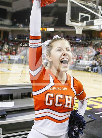 Thumbnail 3 in Grayson Co. vs Holmes (KHSAA Sweet Sixteen) For editorial use only photogallery.