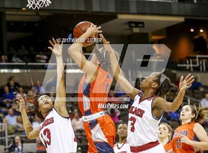 Thumbnail 3 in Grayson Co. vs Holmes (KHSAA Sweet Sixteen) For editorial use only photogallery.