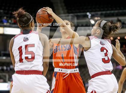Thumbnail 1 in Grayson Co. vs Holmes (KHSAA Sweet Sixteen) For editorial use only photogallery.