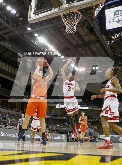 Thumbnail 1 in Grayson Co. vs Holmes (KHSAA Sweet Sixteen) For editorial use only photogallery.
