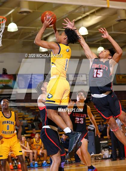 Thumbnail 3 in Rancho Christian vs. Liberty (SoCal-Vegas Showdown) photogallery.