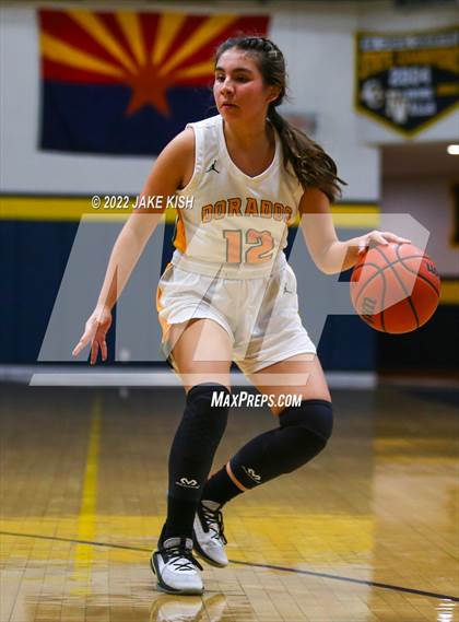 Thumbnail 2 in Sahuaro vs. Canyon del Oro (Flowing Wells Holiday Shootout) photogallery.