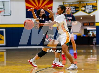 Thumbnail 3 in Sahuaro vs. Canyon del Oro (Flowing Wells Holiday Shootout) photogallery.