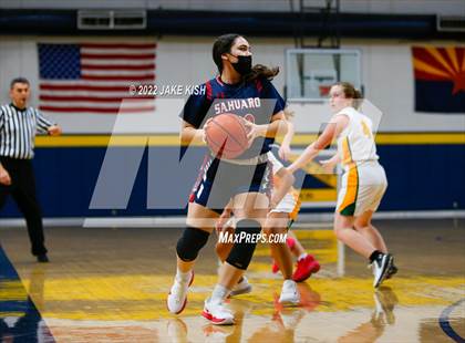 Thumbnail 2 in Sahuaro vs. Canyon del Oro (Flowing Wells Holiday Shootout) photogallery.