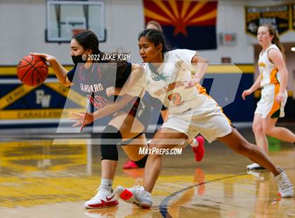 Thumbnail 1 in Sahuaro vs. Canyon del Oro (Flowing Wells Holiday Shootout) photogallery.