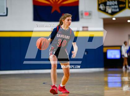 Thumbnail 2 in Sahuaro vs. Canyon del Oro (Flowing Wells Holiday Shootout) photogallery.
