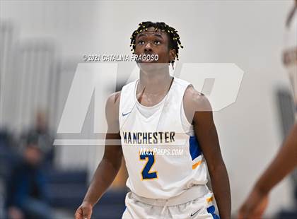 Thumbnail 2 in Manchester vs St. John-Vianney (WOBM Christmas Classic) photogallery.
