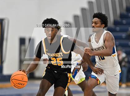 Thumbnail 2 in Manchester vs St. John-Vianney (WOBM Christmas Classic) photogallery.