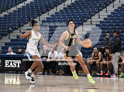 Thumbnail 3 in Manchester vs St. John-Vianney (WOBM Christmas Classic) photogallery.