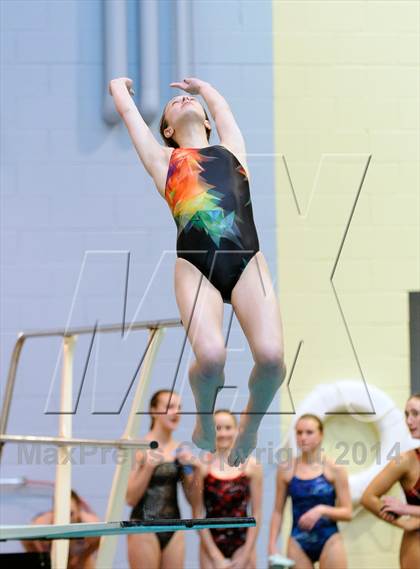 Thumbnail 3 in CHSAA 5A Girls Swimming Championships photogallery.