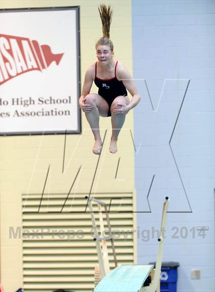Thumbnail 3 in CHSAA 5A Girls Swimming Championships photogallery.