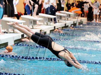 Thumbnail 3 in CHSAA 5A Girls Swimming Championships photogallery.