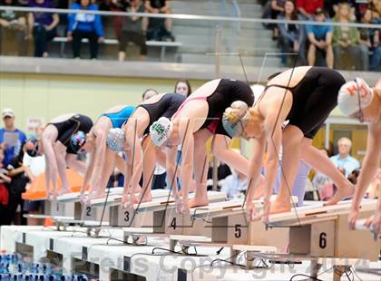 Thumbnail 2 in CHSAA 5A Girls Swimming Championships photogallery.