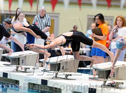 Thumbnail 1 in CHSAA 5A Girls Swimming Championships photogallery.