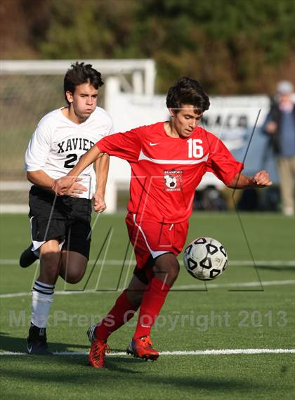 Thumbnail 3 in Branford @ Xavier (SCC Semifinal) photogallery.