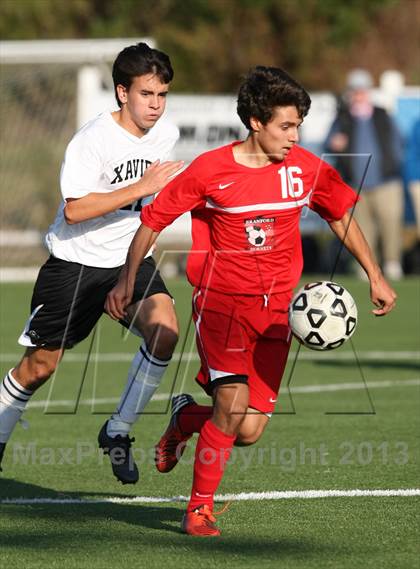 Thumbnail 1 in Branford @ Xavier (SCC Semifinal) photogallery.
