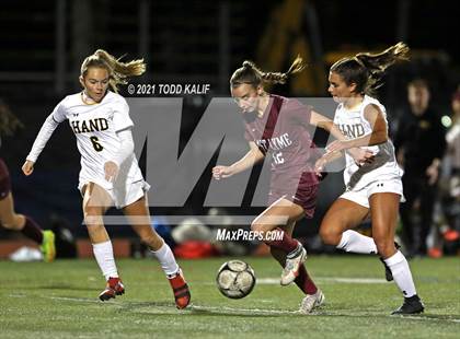 Thumbnail 2 in East Lyme vs. Hand (CIAC Class L Second Round) photogallery.