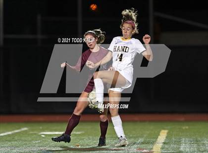 Thumbnail 2 in East Lyme vs. Hand (CIAC Class L Second Round) photogallery.