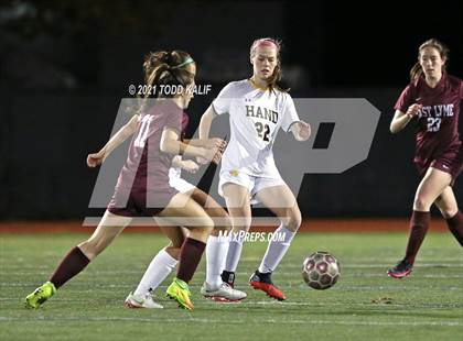 Thumbnail 2 in East Lyme vs. Hand (CIAC Class L Second Round) photogallery.
