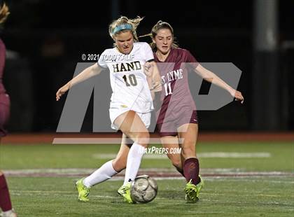 Thumbnail 1 in East Lyme vs. Hand (CIAC Class L Second Round) photogallery.