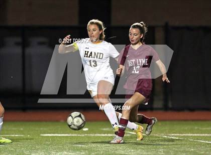 Thumbnail 2 in East Lyme vs. Hand (CIAC Class L Second Round) photogallery.