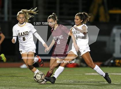Thumbnail 2 in East Lyme vs. Hand (CIAC Class L Second Round) photogallery.