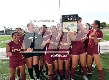 Thumbnail 2 in Estancia vs. Campbell Hall (CIF-SS Division 5 Final) photogallery.