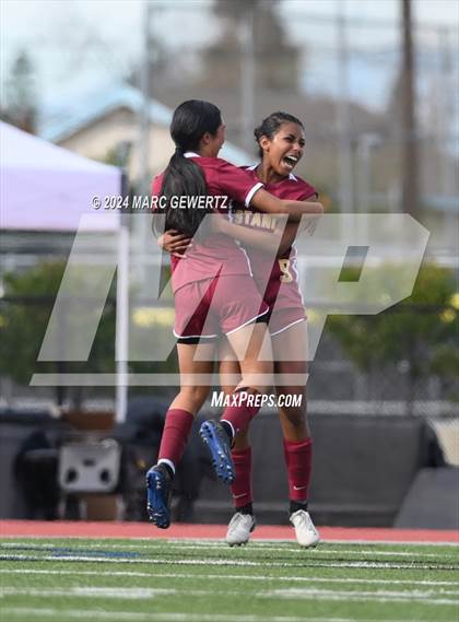 Thumbnail 1 in Estancia vs. Campbell Hall (CIF-SS Division 5 Final) photogallery.
