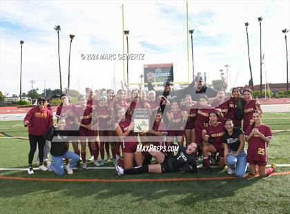 Thumbnail 2 in Estancia vs. Campbell Hall (CIF-SS Division 5 Final) photogallery.