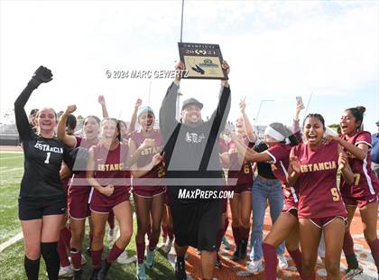 Thumbnail 2 in Estancia vs. Campbell Hall (CIF-SS Division 5 Final) photogallery.