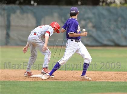 Thumbnail 3 in Mater Dei vs. Notre Dame Prep (Anderson Bat National Classic) photogallery.