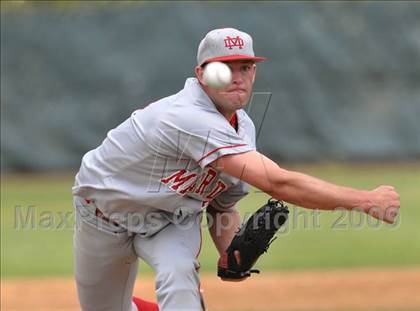 Thumbnail 3 in Mater Dei vs. Notre Dame Prep (Anderson Bat National Classic) photogallery.