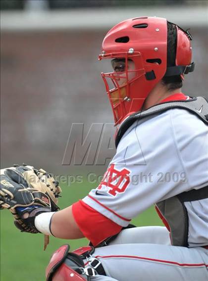 Thumbnail 2 in Mater Dei vs. Notre Dame Prep (Anderson Bat National Classic) photogallery.