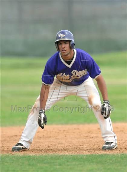 Thumbnail 2 in Mater Dei vs. Notre Dame Prep (Anderson Bat National Classic) photogallery.