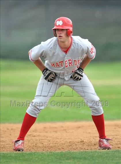 Thumbnail 3 in Mater Dei vs. Notre Dame Prep (Anderson Bat National Classic) photogallery.