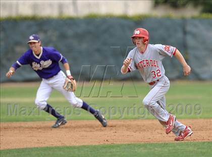 Thumbnail 2 in Mater Dei vs. Notre Dame Prep (Anderson Bat National Classic) photogallery.