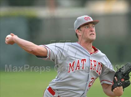 Thumbnail 1 in Mater Dei vs. Notre Dame Prep (Anderson Bat National Classic) photogallery.