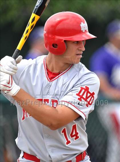Thumbnail 1 in Mater Dei vs. Notre Dame Prep (Anderson Bat National Classic) photogallery.