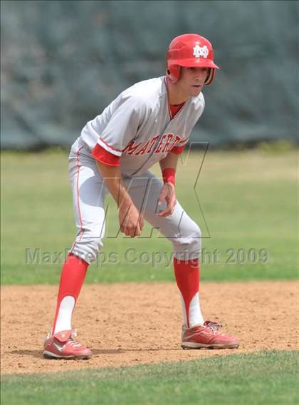 Thumbnail 1 in Mater Dei vs. Notre Dame Prep (Anderson Bat National Classic) photogallery.