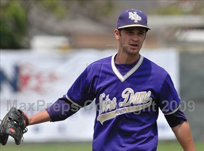 Thumbnail 3 in Mater Dei vs. Notre Dame Prep (Anderson Bat National Classic) photogallery.
