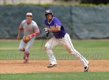 Thumbnail 1 in Mater Dei vs. Notre Dame Prep (Anderson Bat National Classic) photogallery.