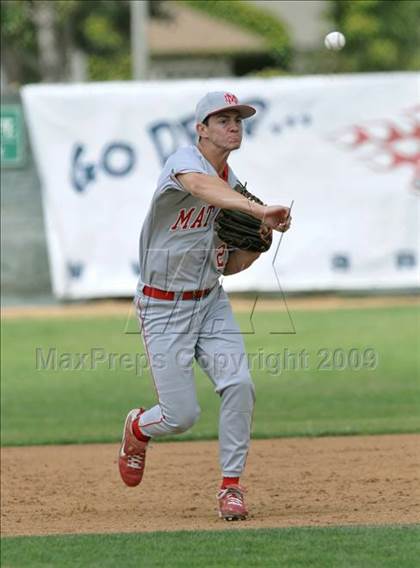 Thumbnail 3 in Mater Dei vs. Notre Dame Prep (Anderson Bat National Classic) photogallery.