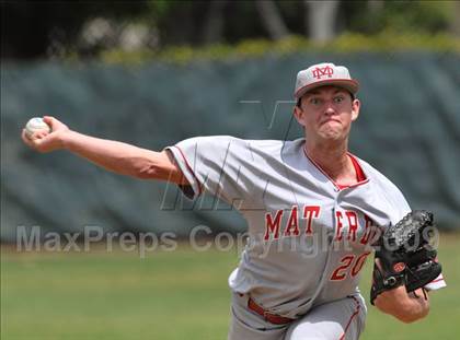 Thumbnail 3 in Mater Dei vs. Notre Dame Prep (Anderson Bat National Classic) photogallery.