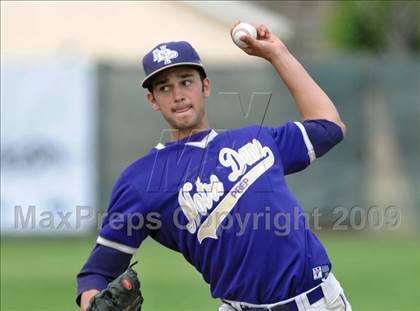 Thumbnail 2 in Mater Dei vs. Notre Dame Prep (Anderson Bat National Classic) photogallery.
