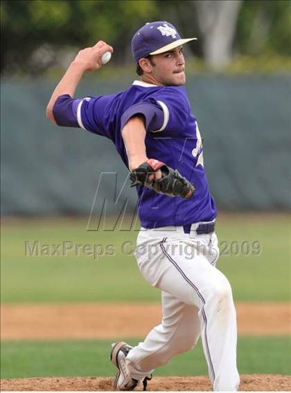 Thumbnail 3 in Mater Dei vs. Notre Dame Prep (Anderson Bat National Classic) photogallery.