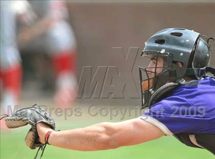 Thumbnail 2 in Mater Dei vs. Notre Dame Prep (Anderson Bat National Classic) photogallery.