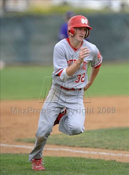 Thumbnail 3 in Mater Dei vs. Notre Dame Prep (Anderson Bat National Classic) photogallery.